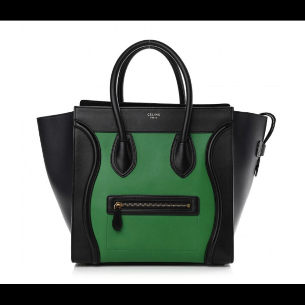 Celine mini luggage bag
